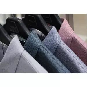 바쏘 25 SS 4계절 베이직 카라 긴팔 티셔츠 4종 라이트그레이,멜란지그린,소프트핑크,블루그레이