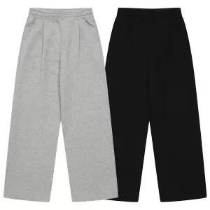 [보리보리/소이]여자 겨울이월 원턱와이드 노기모 바지(24W0291)