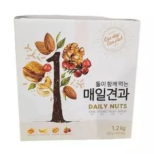 둘이함께먹는 매일견과 20g X 60봉
