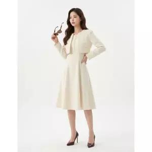 ROEM 자켓형 롱 원피스_RMOWG12S11