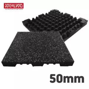 동화스포츠 탄성고무매트 50T 50x50 헬스장 바닥재 (SM)