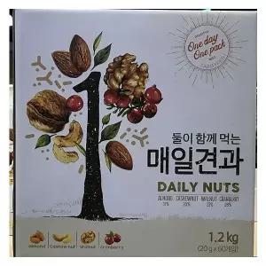 둘이 함께 먹는 매일견과 20gx60봉