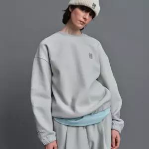코닥 멜로우 오버핏 맨투맨 LIGHT GREY