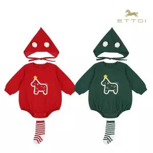 [롯데백화점]에뜨와 메리러브해피바디수트SET 07T7279101/출산,신생아,백일,돌선물,조카선물