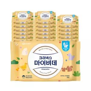크리넥스 키즈 유아용 마이비데 캡 40매 9팩