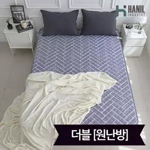 [일월]E한일 헤링본 탄소 카본 온열매트 더블