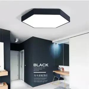LED 천장 조명 거실 조명기구를 위한 현대적인 램프 침실 북표준 한국 표준 육각형 연구 주방