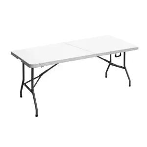 접이식 간이 테이블 상판 다리 폴딩 hdpe 1830 x 760 740mm 행사준비 캠핑식탁 공간절약