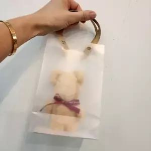 답례품 선물 유치원 생일 손수건 돌잔치 구디백 곰 베이지 타월 세트 베어