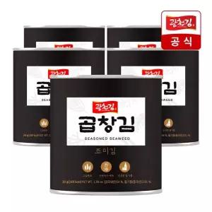 [광천김] 곱창 캔김 30g 5캔