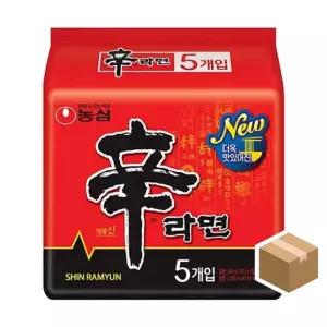 농심 신라면 120g 멀티 5입X8봉