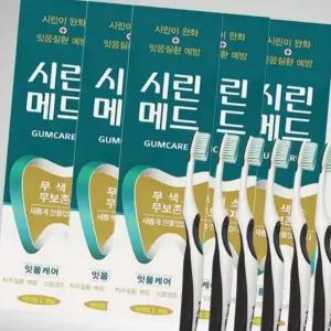 (다올)시린이치약 부광약품 시린메드 검케어 125gx6개 칫솔 6개