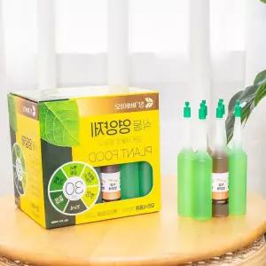 장가바이오 플랜트연구소 식물영양제 30P 반려식물용 비료 식물영야소 화초영양제 화초가꾸기 MhE7808