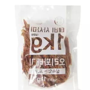 테비사사미 실속포장 1kg/오리꽈배기 건조간식 육포가격비교 육포브랜드 Uh48467