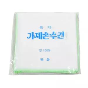 순면 가제수건 10P 아기면손수건 애기손수건
