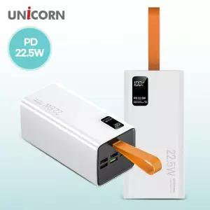 유니콘 50000mAh 대용량 고속 보조배터리 PD-50000M/휴대폰/밧데리/외장/배터리/핸드폰/슬림/보조/휴대용