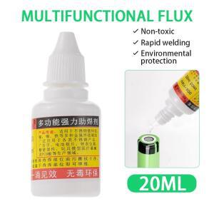 20ML 다기능 강력한 솔더 플럭스 DIY 스테인레스 스틸 금속 용접 액체 전문 수리 도구 액세서리