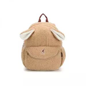 KANGOL KIDS 캉골 키즈 아동 유아 미니 시어링 이어링 백팩 SF 0F51 브라운