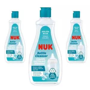 [누크] 아기 젖병세정제 500ml 강력 세척, 안전 성분 3개입