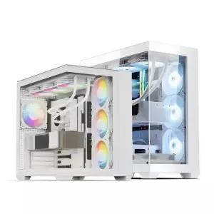 화이트 PC 라이젠9 9900X3D RTX5080 W 컴퓨터 본체 W99X3
