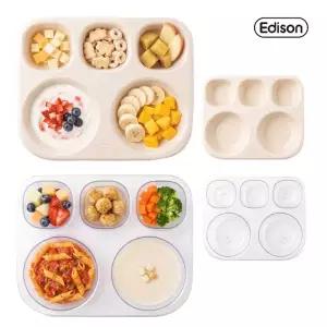 에디슨 에코젠 유아식판 5구 어린이집 유치원 급식식판