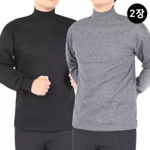 [노블진]라운드기모티 1+1 남자 목폴라 목티 반목 긴팔 터틀넥
