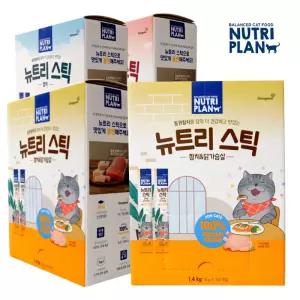 뉴트리플랜 동원 츄르 간식 뉴트리스틱1.4kg 100개
