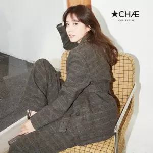 채컬렉티브 [최초가159 000원] 스튜디오 체크 오버핏자켓