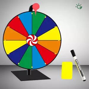 룰렛 이벤트 경품 돌림판 술게임 벌칙 뽑기 복불복 회전판 30CM