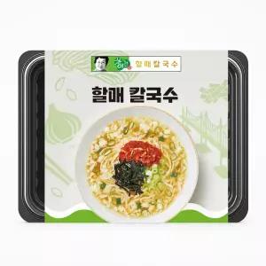 차애전 할매칼국수 밀키트 (2인부터 구매가능)