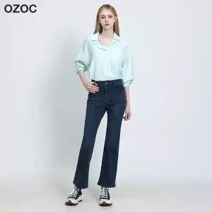 [오조크(OZOC)] 플레어핏 기모데님 (택가격 39900원)