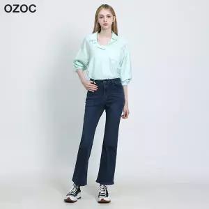 [오조크(OZOC)] 플레어핏 기모데님 (택가격 39900원)