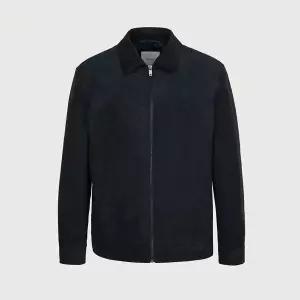 [롯데백화점]트레몰로 스웨이드 평에리 점퍼 TRNCL5F8471-56JD
