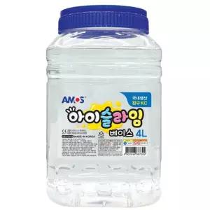 아모스 아이슬라임 베이스 4L촉감놀이장난감 액괴 만들기 액체괴물