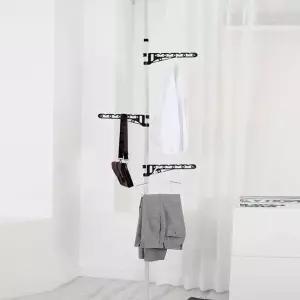사무실 좁은 원룸 1단 폴 행거 기둥식 틈새 옷걸이 드레스룸인테리어 Ad5FCC6