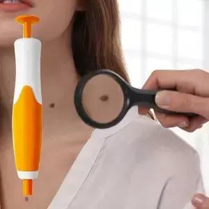 2 in 1 자동 피부 태그 제거기 점/사마귀 무통 얼굴 관리 미용 도구 소형에서 대형까지의