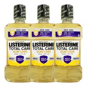 리스테린 검케어마일드 750ml 3개
