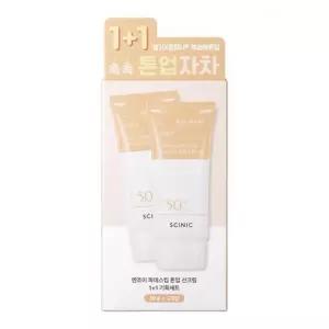 싸이닉 엔조이 파데스킵 톤업 선크림 50g 더블 기획