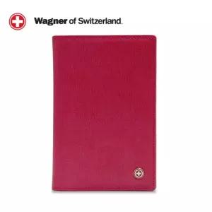 SwissWagner 천연소가죽 여권지갑(파스텔핑크)