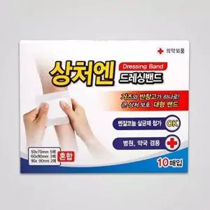 대일제약 드레싱 밴드 혼합 10매입 반창고 거즈-W060F53