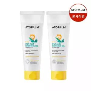 온세상 아토팜 키즈 시카 알로에 수딩젤 250mlx2개