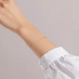 로이드 [DN] 잠자리체인 한줄체인 플레인스네이크 3mm 14K GOLD 팔찌 LWB23033G