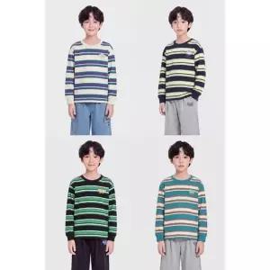 [갤러리아] 베네통키즈G  26F/W 스트라이프 티셔츠(4컬러) QATS03641/QATS06641