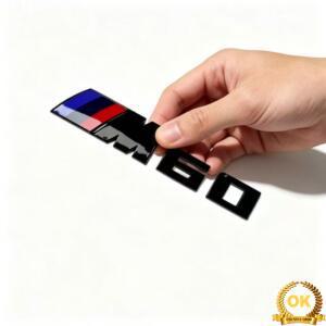 BMW I4 I7 M50 M60 M70L IX3 차량 리어 테일게이트용 배지 레터 스티커 트렁크 엠블럼 데칼 외부 스타일링