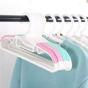 유아 아동 논슬립 정리 소품 옷걸이 30P 화이트