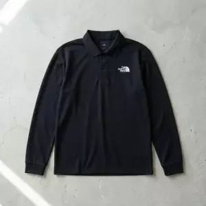 노스페이스 MUST IT_ NT7QS00B 남성 쿨맥스 프라임 긴팔 카라 폴로 METAL GRAY