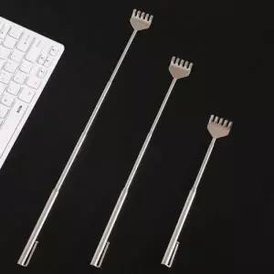 길이 스텐 효자손 스테인레스 등 접이식 안테나 조절 긁개 가제트 M10605 휴대용