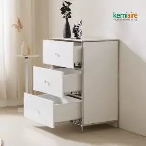 케미에르 모르겐 스테인레스 LPM 600 3단 서랍장 KTR-253