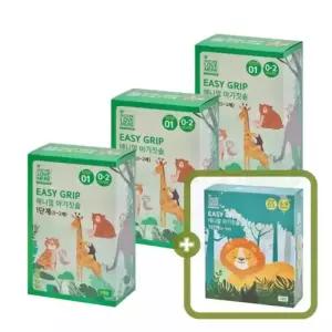 온세상 네이쳐러브메레 이지그립 애니멀 아기칫솔 1단계 7개+7개+7개 [GIFT] 3단계 7개, 총 28개
