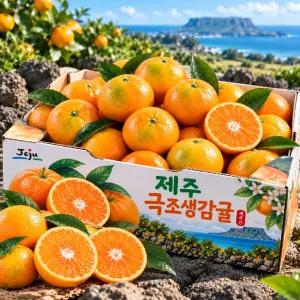 [제주농가] 프리미엄 고당도 제주감귤 5kg 극조생 (실중량 4.5kg)